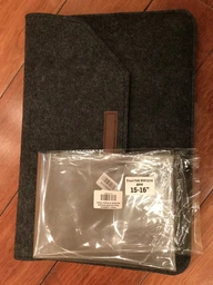 Чохол-конверт з войлоку Fruct Felt NW15/16 для MacBook Pro 16/Pro Retina 15 (2012-2015) Темно-Сірий фото від покупців 9