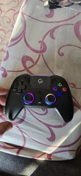 Бездротовий геймпад GamePro GPS13B BT 5.3/USB (PC/iOS/Android/PS3/PS4) RGB Black фото від покупців 10
