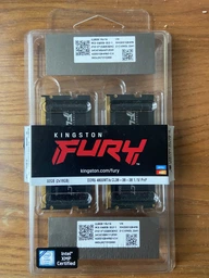 Оперативная память ноутбучная Kingston Fury DDR5 32GB (2x16GB) 5600MHz SO-DIMM PC5-44800 (KF556S40IBK2-32)