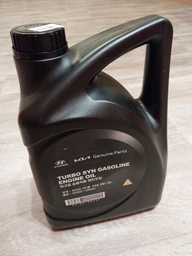 Моторна олива Mobis Hyundai / KIA Turbo SYN Gasoline 5W-30 4 л (05100-00441) фото від покупців 4