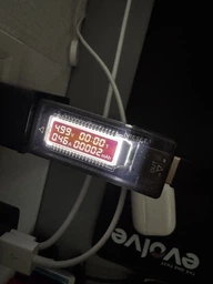 USB тестер Dynamode напряжения 3-20V, силы тока 0-3A и заряда батареи 0-99999 mAh (KWS-V21) фото от покупателей 3