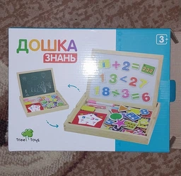 Дерев'яна іграшка TREE TOYS Дощечка MD 0694 Різнокольорова