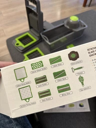 Ручной мультислайсер 14в1 Kitchen Ideas Veggie Slicer HA-347 многофункциональная овощерезка с контейнером