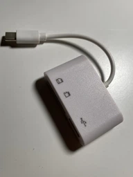 Переходник для Type-C на USB и SD/TF Card Reader адаптер для USB-C на флешку и SD TF картридер фото от покупателей 2
