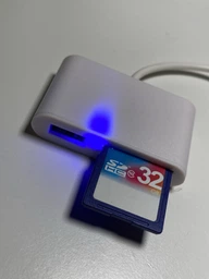 Переходник для Type-C на USB и SD/TF Card Reader адаптер для USB-C на флешку и SD TF картридер