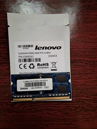 Оперативна пам'ять Lenovo SODIMM DDR3 4Gb 1600MHz PC3-12800 (03X6561) фото от покупателей 2