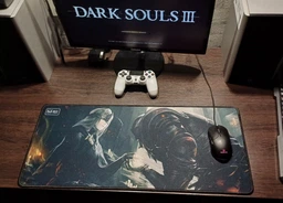 Игровая поверхность WorkPlaceShop GM DARK SOULS FIRE KEEPER 300х700 мм фото от покупателей 1