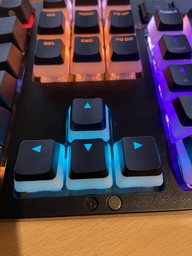 Клавиатура проводная HyperX Alloy Rise PBT HX Red USB Black (7G7A3AA) фото от покупателей 2