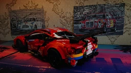 Конструктор LEGO 42125 Феррарі 488 GTE Technic Ferrari 488 GTE “AF Corse #51” фото від покупців 1