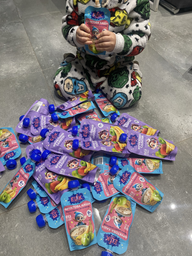 Упаковка детского пюре Elfik Magic Фруктовый салатик из яблок, груши, персика и банана без сахара 200 г х 12 шт (4820266361280)