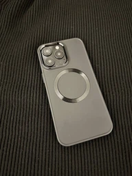 Чохол для iPhone 15 Pro Max Fruct Metal Style Case with Magsafe Матовий Black фото від покупців 5