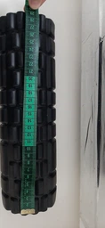 Масажний ролер EasyFit Grid Roller Mini 30 см синій фото від покупців 7