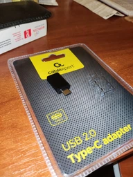 Переходник Cablexpert USB Type-C - USB-F Черный (CC-USB2-CMAF-A)