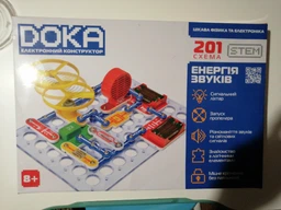 Конструктор электронный DOKA 201 СХЕМА, D70706 фото от покупателей 3