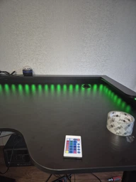 Светодиодная лента влагозащищенная LED 3528 RGB 12v с контроллером+Пульт +блок питания 5м фото от покупателей 1