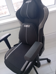 Кресло для геймеров GT RACER X-2308 Fabric Black/Gray