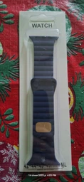 Силиконовый ремешок Fruct Lightning Buckle для Apple Watch 42/44/45/46/49 mm Light Blue фото от покупателей 10