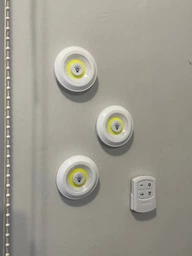 Светильник на батарейках светодиодный беспроводной набор настенных LED светильников 3в1 с пультом ДУ KAYFOVO фото от покупателей 3