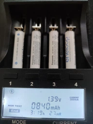 Аккумулятори ААА міні-пальчикові 800mAh PANASONIC ENELOOP R3 4шт фото від покупців 7
