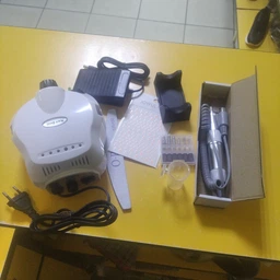 Фрезер для маникюра Nail Master DM-202 65W 45000 об. мин розовый + подарок 6 алмазных фрез фото от покупателей 8