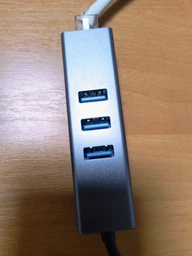 USB-хаб Dynamode 4 в 1 USB Type-C/Type-A to 3 x USB 3.0 1 x RJ45 Gigabit LAN Металл (DM-AD-GLAN-U3) фото от покупателей 6