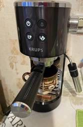 Кофеварка рожковая KRUPS VIRTUOSO+ Pump XP444G10 фото от покупателей 5