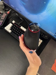 Эргономичная вертикальная игровая мышь Delux M618 PLUS, проводная мышка для ПК 6 кнопок 4000DPI RGB фото от покупателей 5
