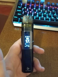 Pod Система Elf Bar ELFX Pro Pod Kit 1200 mAh (Багаторазова електронна сигарета) Purple фото от покупателей 12