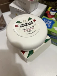 Мыло для бритья для чувствительной кожи Proraso с экстрактом зеленого чая и овса 150 мл (8004395001682) фото от покупателей 3