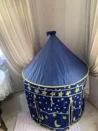 Дитячий ігровий намет Шатер 135 см Синій (902SHDTSPLTKC4) TIN66 фото від покупців 10