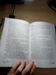 Настольная лампа светильник для чтения книг со встроенным аккумулятором лампа портативная фонарь LED лампы на аккумуляторе светодиодный на прищепке для книги фонарик (66432 Ruel) фото от покупателей 12