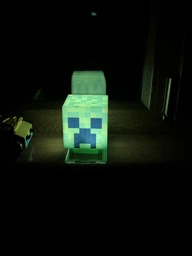 Ночник Майнкрафт Крипер Minecraft Creeper light лампа LED светодиодная светильник игрушка со звуком на аккумуляторе