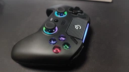 Бездротовий геймпад GamePro GPS13B BT 5.3/USB (PC/iOS/Android/PS3/PS4) RGB Black фото від покупців 7