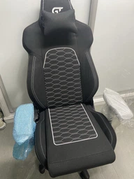 Геймерське крісло GT Racer X-8702 Black/Gray/Mint фото від покупців 16