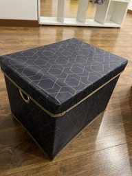 Короб для зберігання речей Eco Fabric Design Line 30х40х30 см Classic Blue (258496)