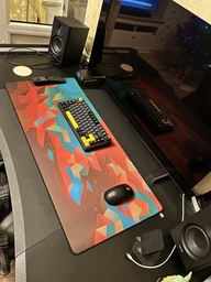 Игровая поверхность Cherry Xtrfy Xtrfy GP5 Litus Blue XL (920 x 400 x 4мм) (GP5-XL-LITUS-BLUE)