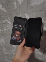 Чехол с рисунком Deexe Color Wallet для HMD Pulse / Pulse Plus - Bear фото от покупателей 2