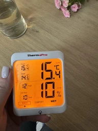 Цифровой термогигрометр ThermoPro TP53 для измерения температуры и влажности в комнате фото от покупателей 6