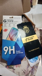 Захисне скло LUX для Samsung Galaxy A35 5G (A356) повне проклеювання чорний