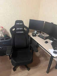 Крісло для геймерів Anda Seat Kaiser 4 Size XL Fabric Black (AD12YDDC-XLL-20-B-CF) Чорний 29477