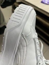 Женские кеды низкие Puma Karmen II Idol 39746104 38.5 (5.5UK) 24.5 см Puma White-Mauve Mist-Feather Gray (4067979737739) фото от покупателей 4