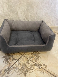 Лежак для собак и кошек Фортнокс FX Home LUX Калифорния 60х40х18 см Серый 2820000017987) фото от покупателей 8
