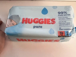 Вологі серветки Huggies Pure 56 шт. фото від покупців 16