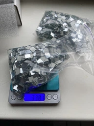 Мозаика зеркальная для зеркального шара квадрат 1х1 см 2000 шт/уп фото от покупателей 2