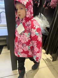 Куртка Huppa CLASSY 17710030 белый с принтом 92 (4741468941899)