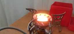 Газовий пальник 3900W під цанговий/різьбовий балон з вітрозахистом