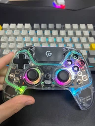 Беспроводной геймпад GamePro GPS13T BT 5.3/USB (PC/iOS/Android/PS3/PS4) RGB Transparent фото от покупателей 10