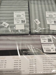 Підковдра Mirson Ranforce Elite 17-0601 Stripe Gray 175x210 см (2200008049515) фото від покупців 2