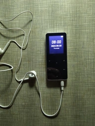 MP3 плеер Bluetooth 5.0 RIJAHO с внешним динамиком білий