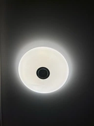 Люстра RGB с Bluetooth колонкой потолочная светодиодная лампа с пультом с RGB подсветкой и динамиком смарт люстра с будильником светомузыкой 40W Kayfovo LA - 83 фото от покупателей 19